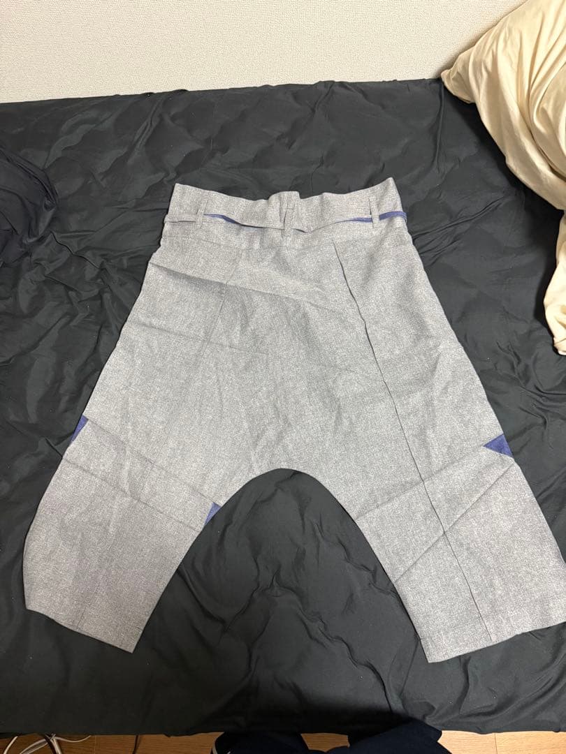 イッセイミヤケme 総柄　サルエルパンツ　フリーサイズ