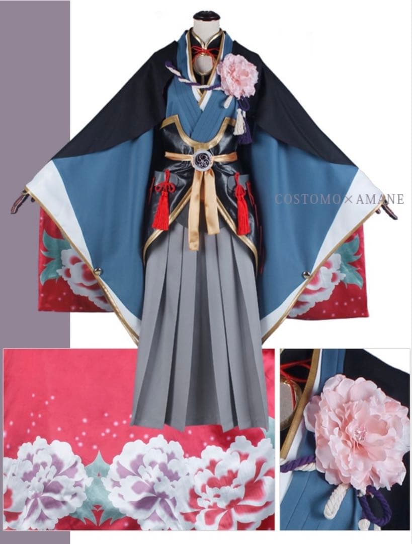刀剣乱舞　歌仙兼定　コスプレ衣装　コストモ製　Sサイズ　ロング丈