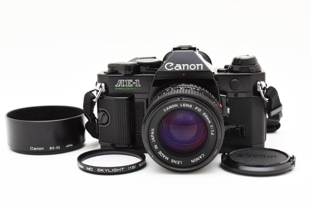 ★極上★Canon AE-1 PROGRAM NEW FD 50mm f1.4