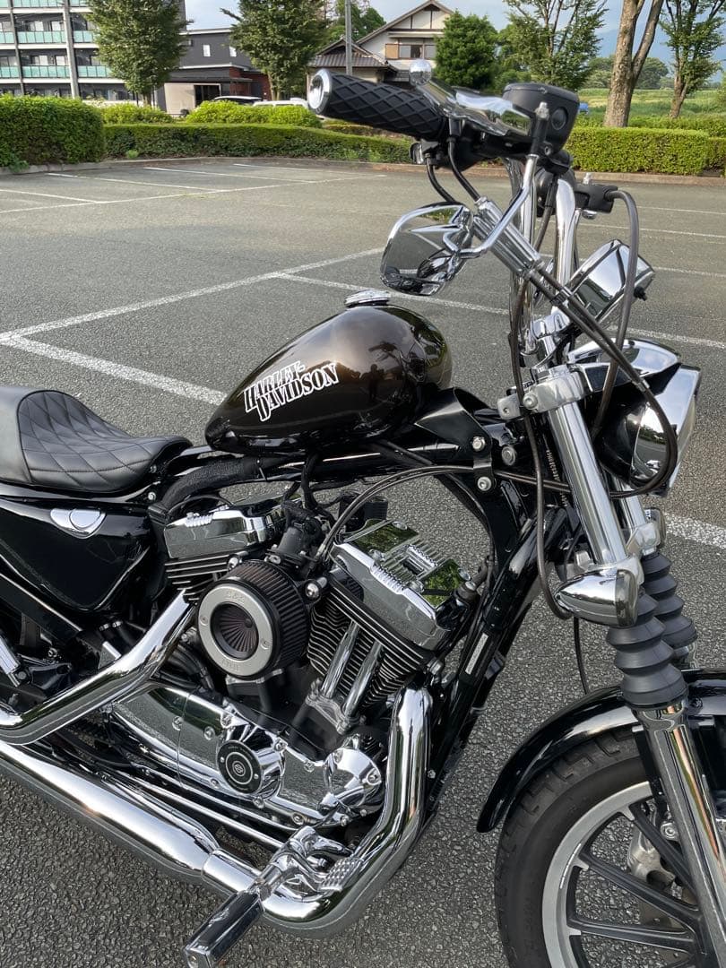 スポーツスター　タンク　マスタング　インジェクション