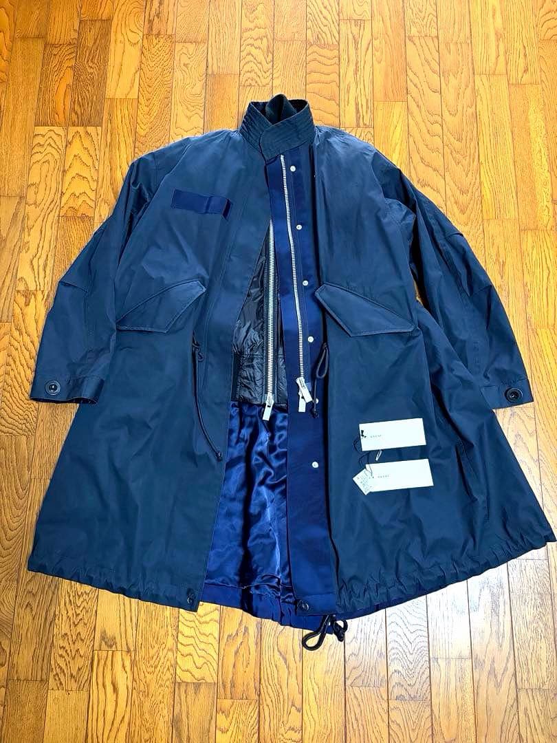 H*r様 sacai ma-1 モッズコート ドッキング