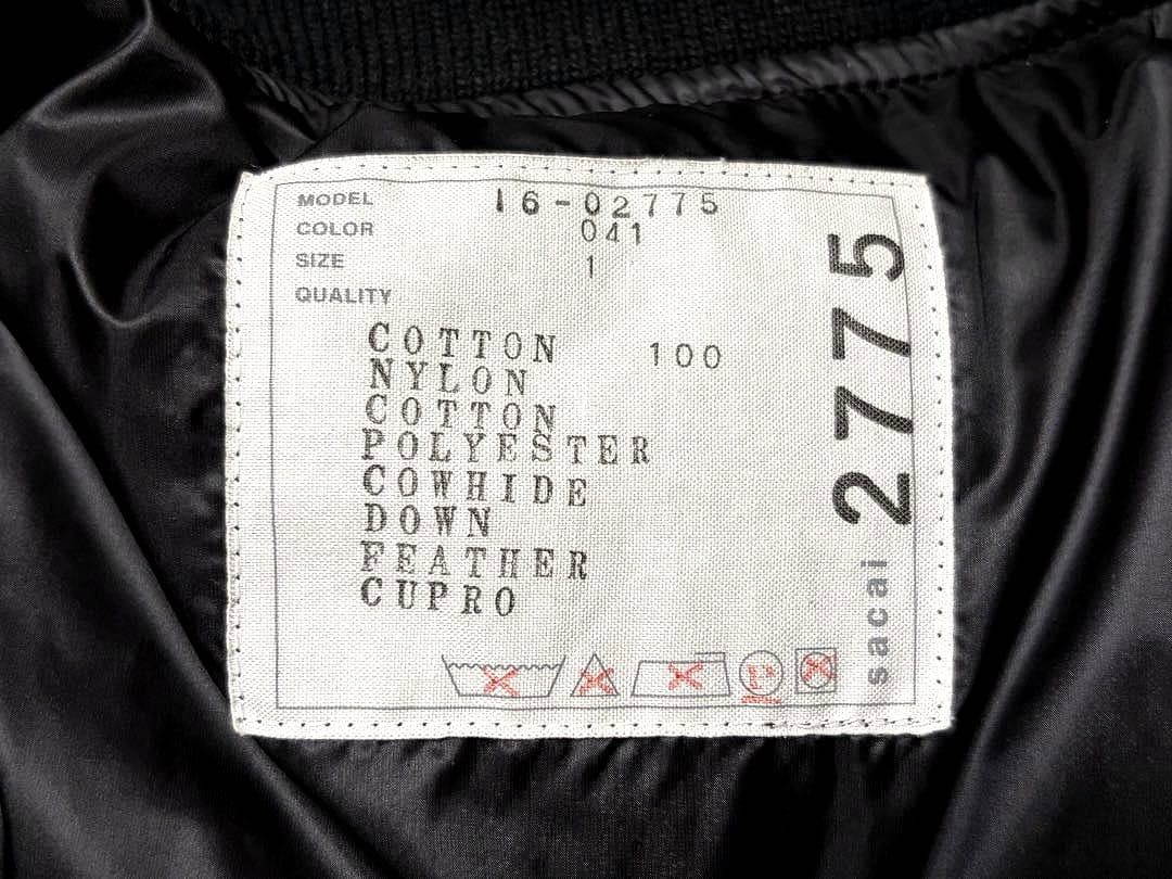 H*r様 sacai ma-1 モッズコート ドッキング