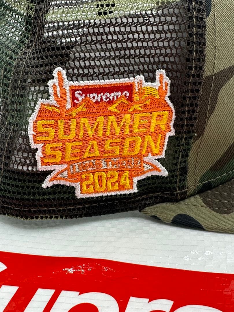 帽子 Supreme Box Logo Mesh Back New Era 7-5/8