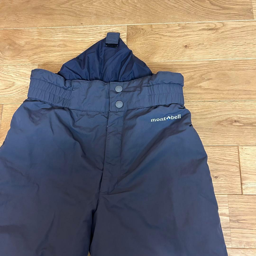 mont-bell モンベル 子供用スキーウェア上下セット 140