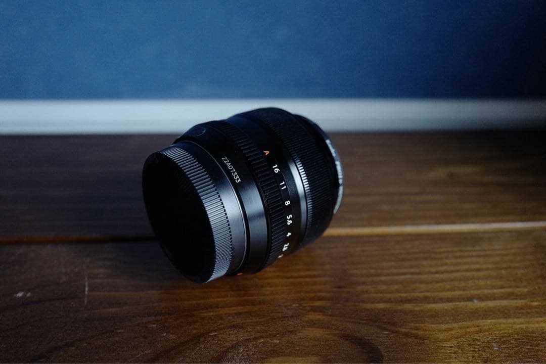 フジノンレンズ XF35mm F1.4(＋おまけ:保護フィルター+メタルフード)