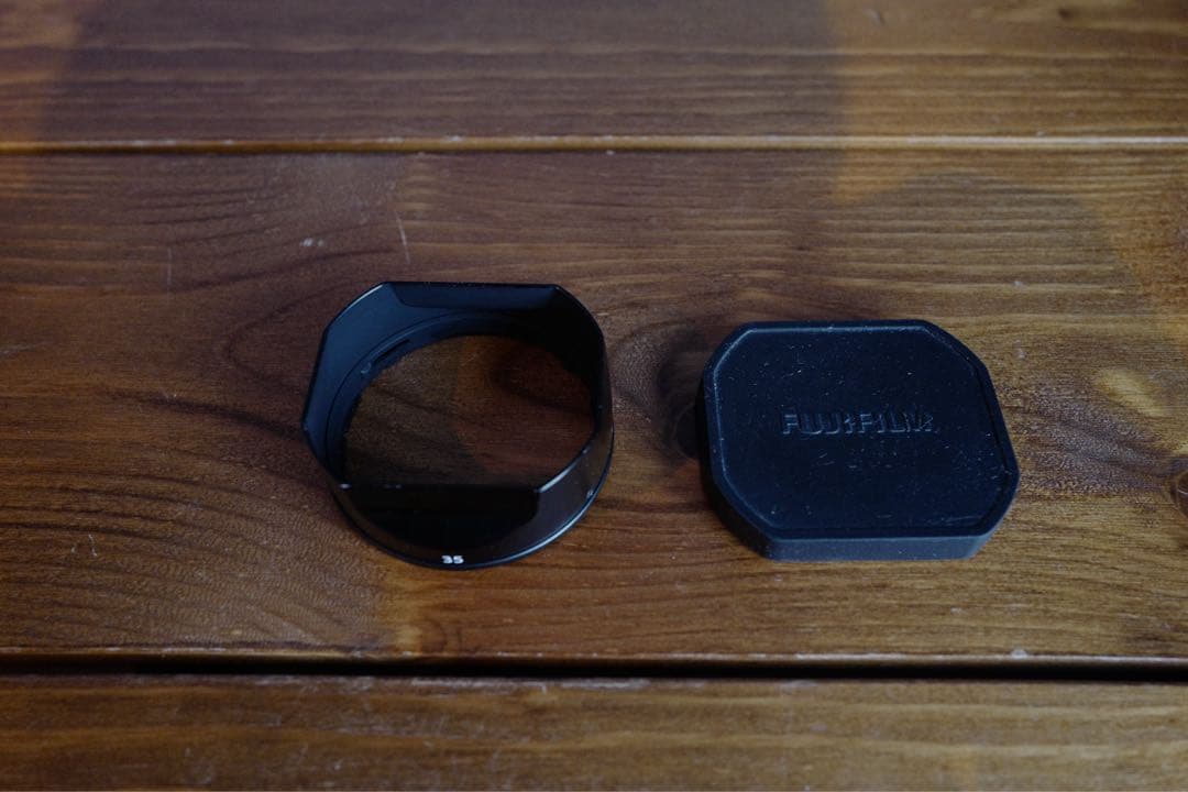 フジノンレンズ XF35mm F1.4(＋おまけ:保護フィルター+メタルフード)