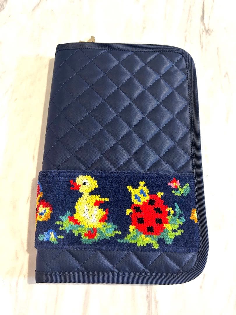 【極美品】学校フェイラー　ハイジ　マルチケース　ネイビー　完売品