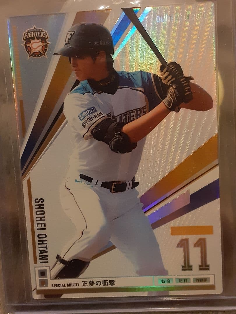 大谷翔平選手　ルーキーカード　2013　オーナーズリーグ　ホロカード【良品】