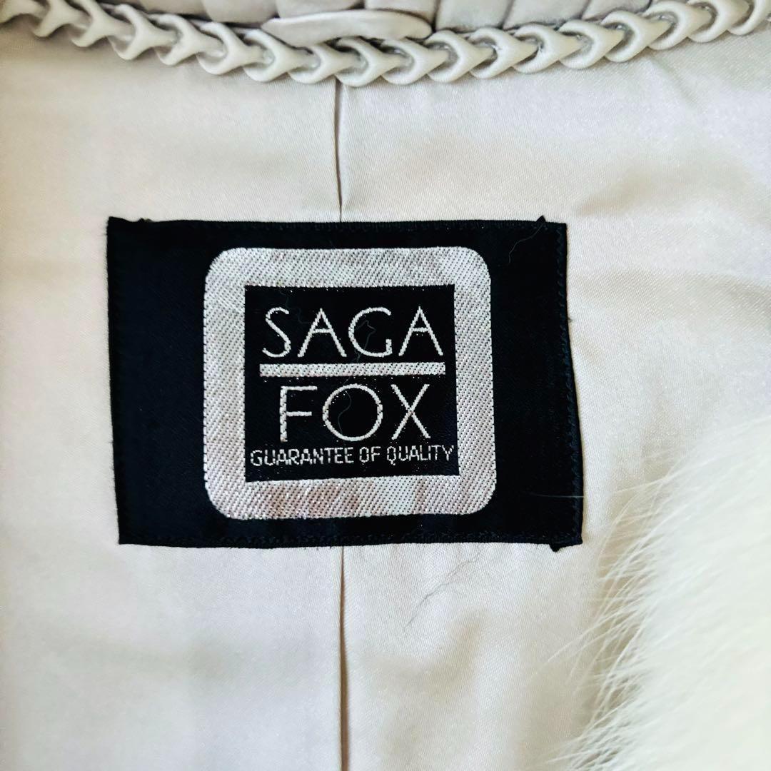ち*ち様 美品　SAGA FOX　サガフォックス　ファーコート　銀タグ　大きいサ