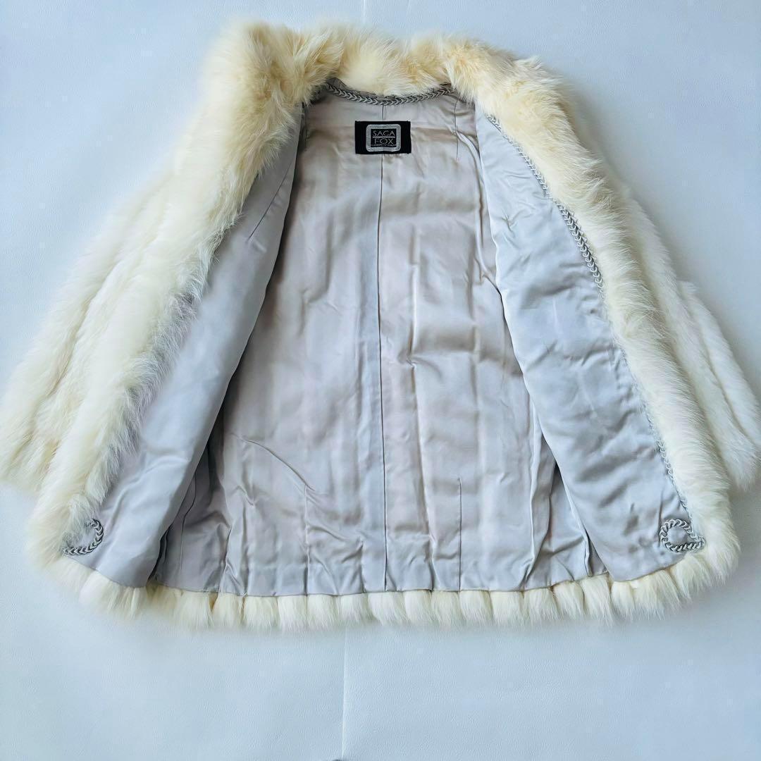 ち*ち様 美品　SAGA FOX　サガフォックス　ファーコート　銀タグ　大きいサ