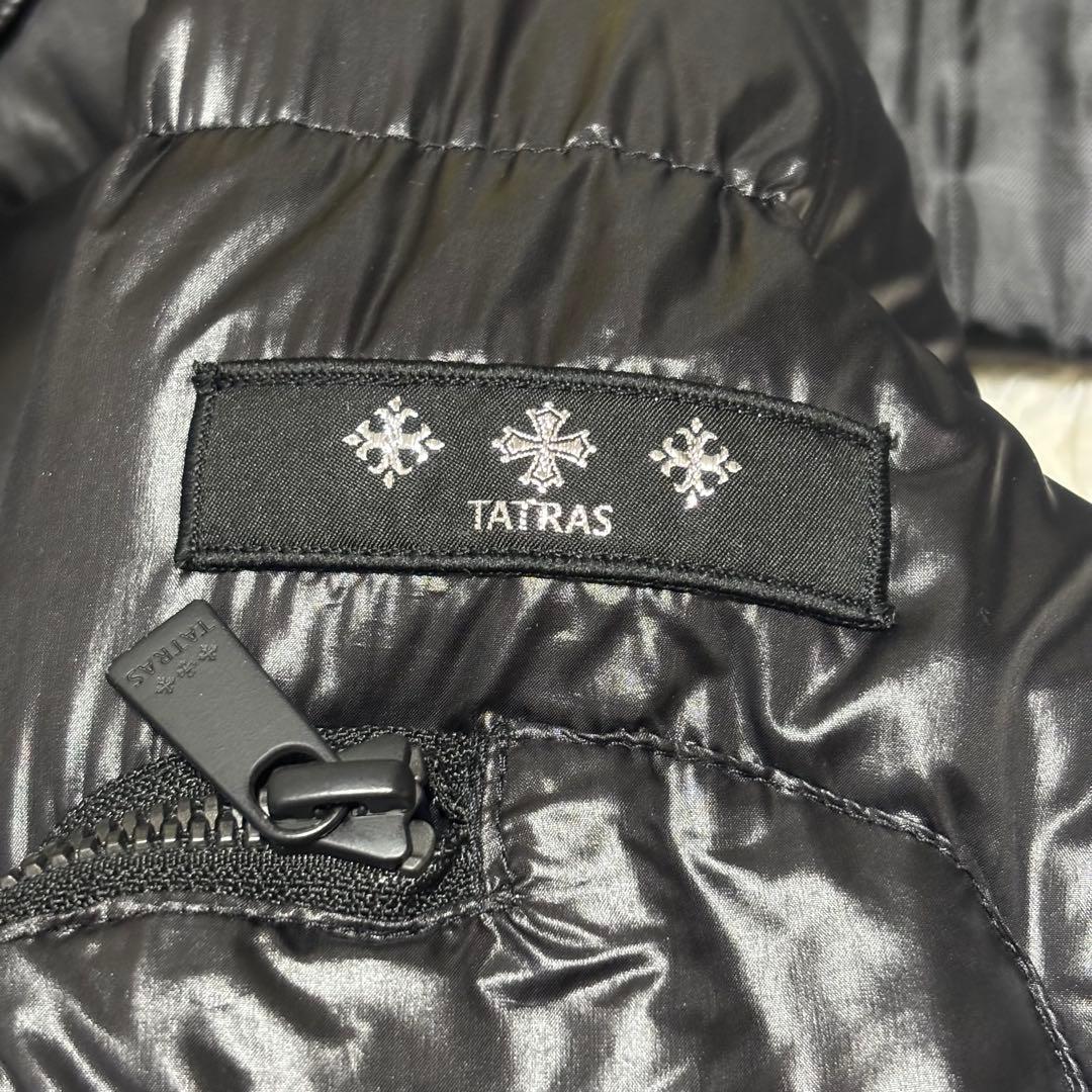 TATRAS BELBO ダウンジャケット ブラック 04 カード ハンガー付属