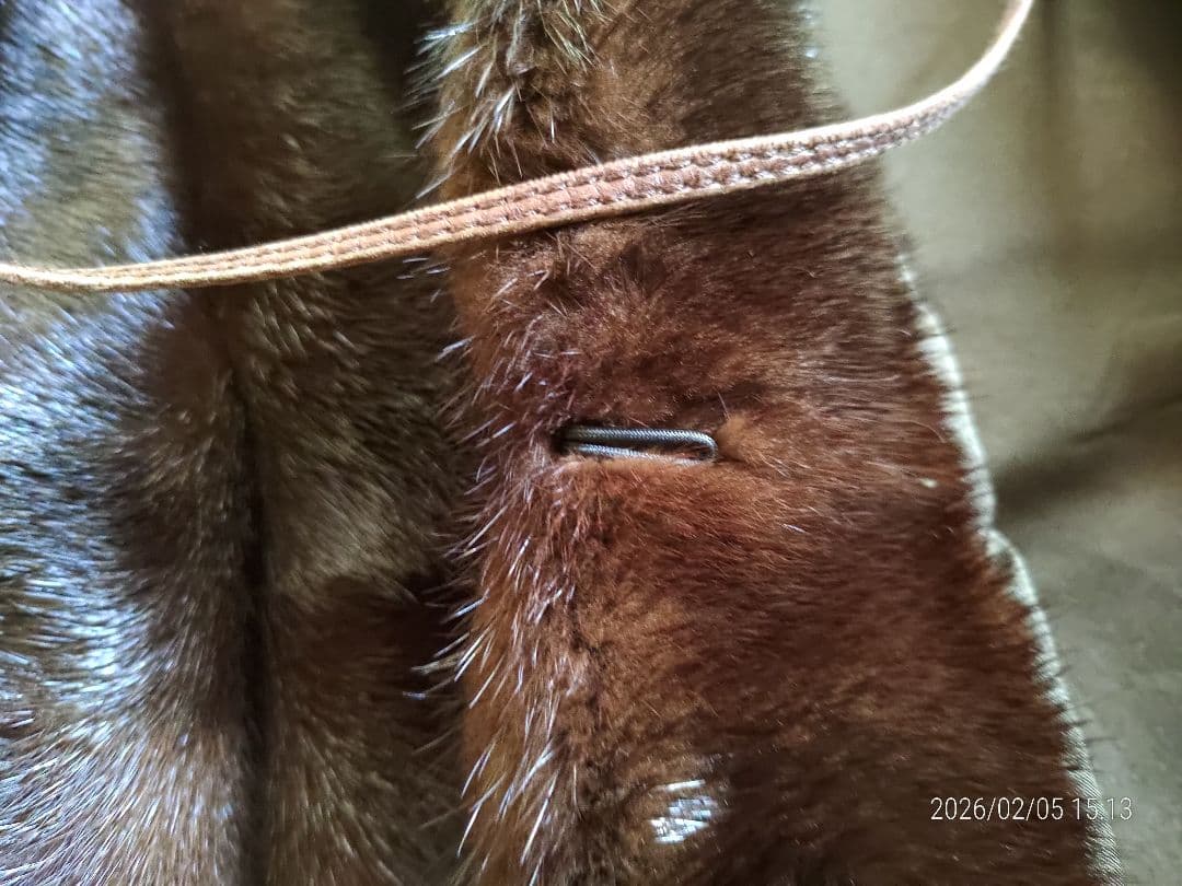 上品なお色♡最高級オーダー品　極美品ミンクコート　素敵なお袖