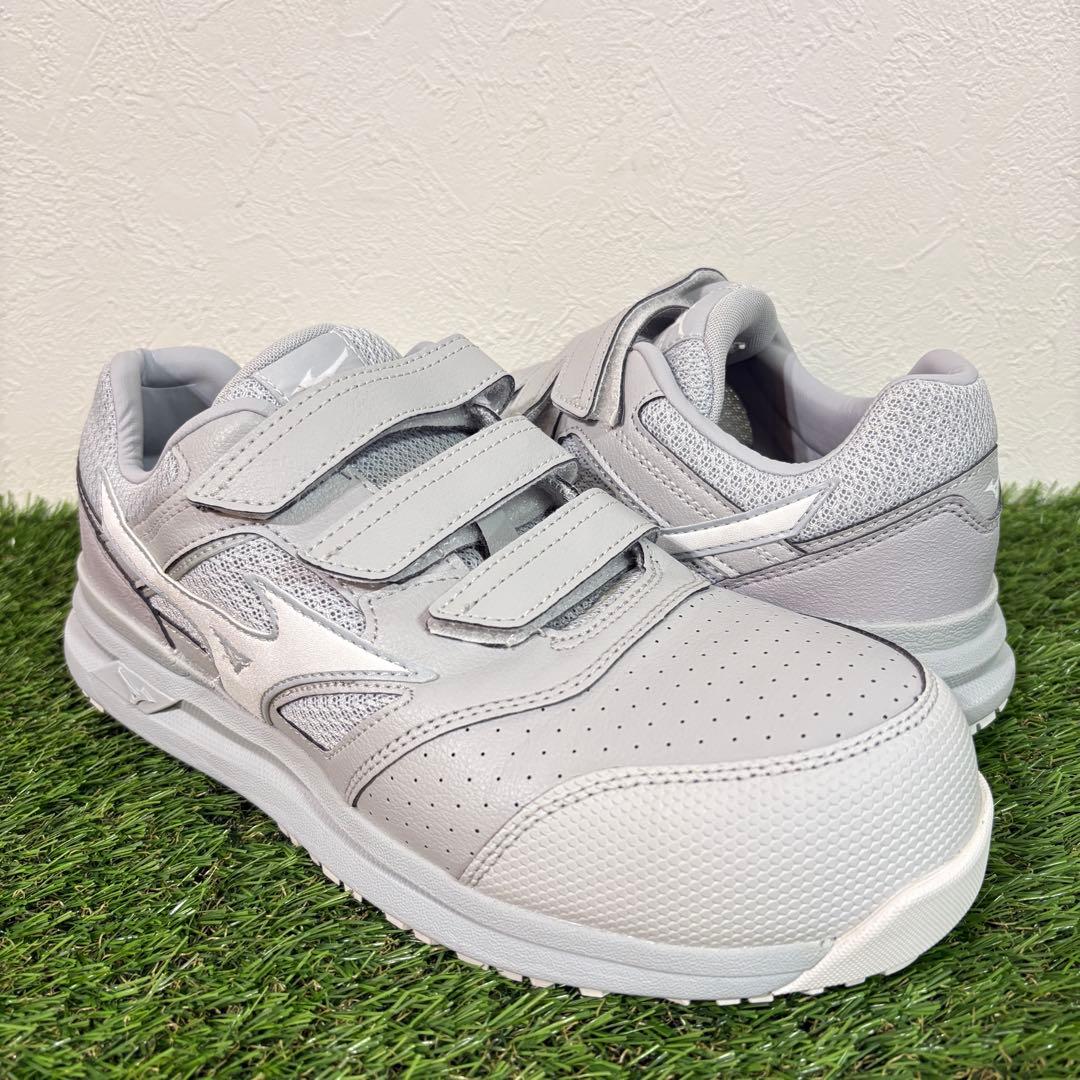【MIZUNO】新品　安全靴　２５㎝　オールマイティ LSII 22L グレー