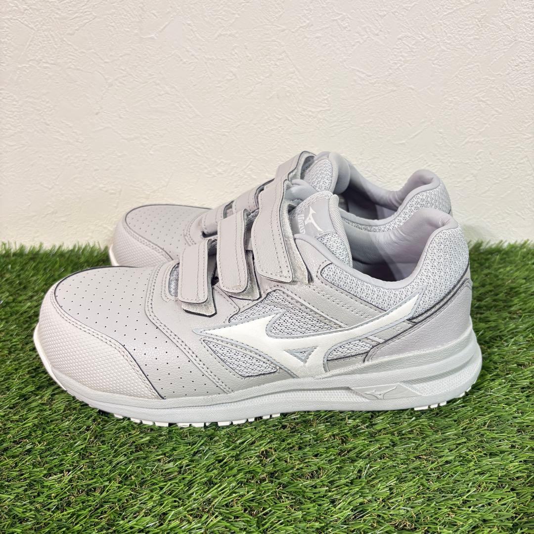 【MIZUNO】新品　安全靴　２５㎝　オールマイティ LSII 22L グレー