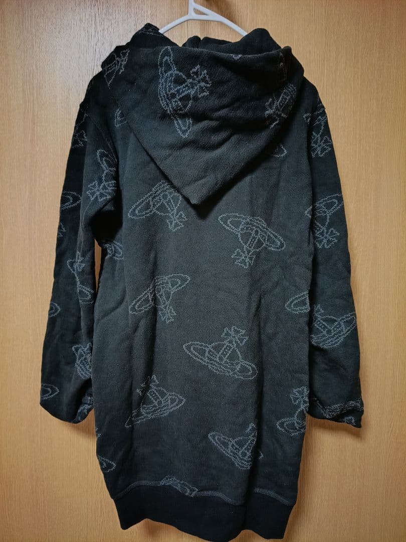 ヴィヴィアンウエストウッド　オーブ柄変形パーカー　ワンピース