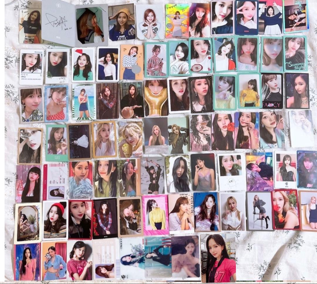 TWICE ミナ トレカ まとめ売り フォトカード アルバム 特典 ハイタッチ