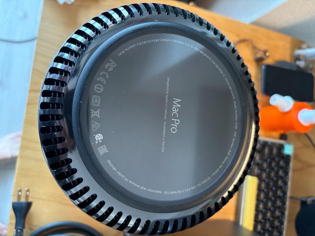 Macデスクトップ Mac Pro Late 2013 3.5GHz 16GB D500