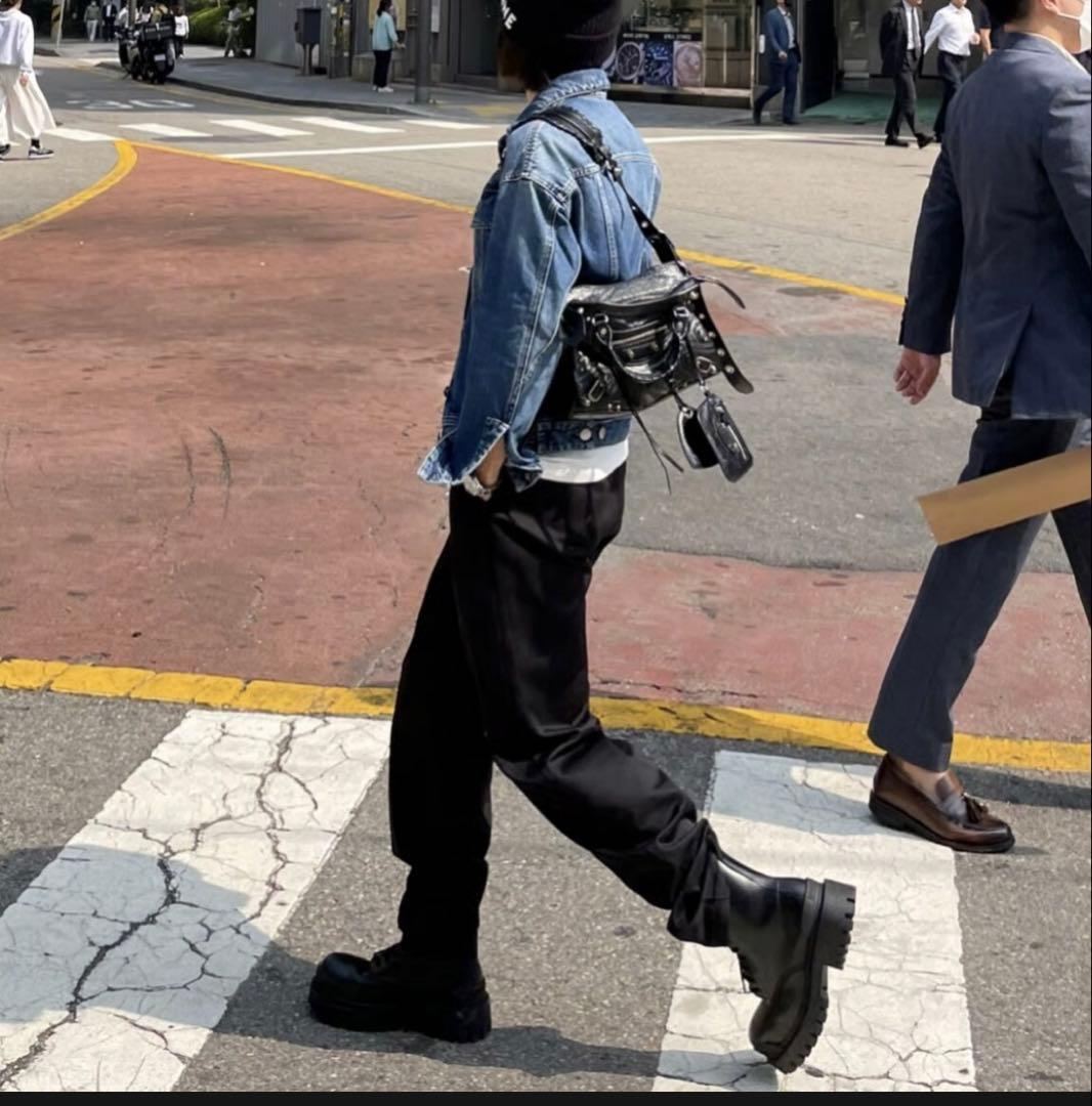 ok.soon×dickies 2tucktaperedchinopants