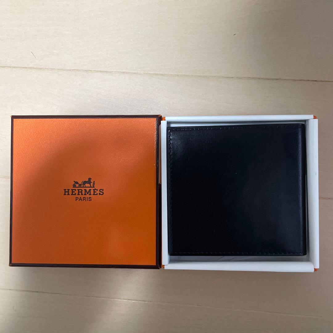 【美品】HERMES 二つ折りミラー　箱付き