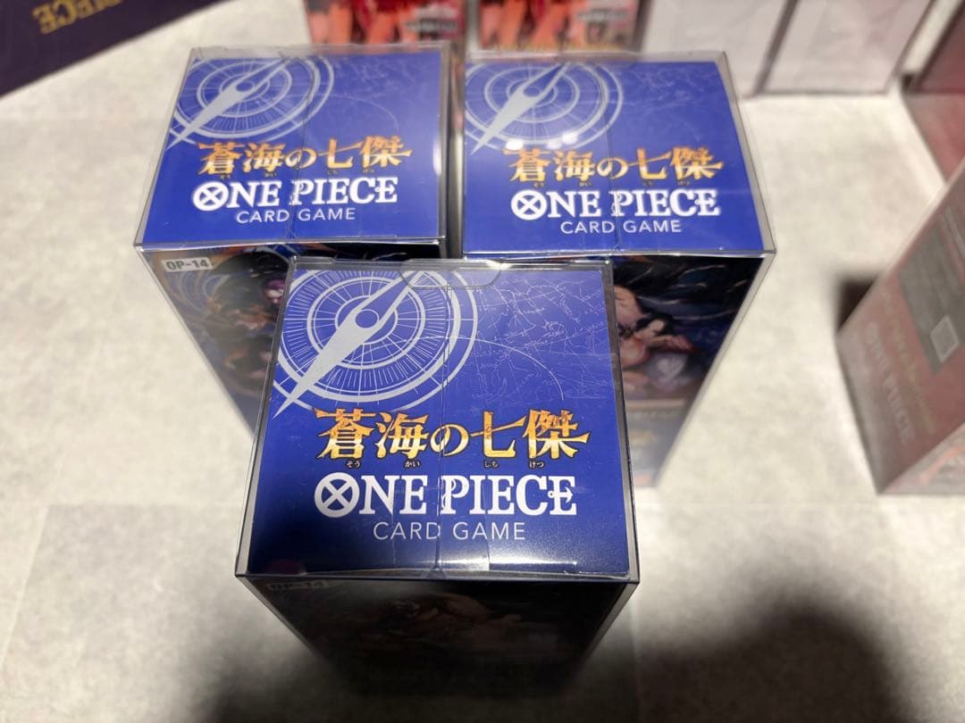 コメント必須　ワンピースカード未開封　BOX まとめ売り　正規品　全てテープ付き