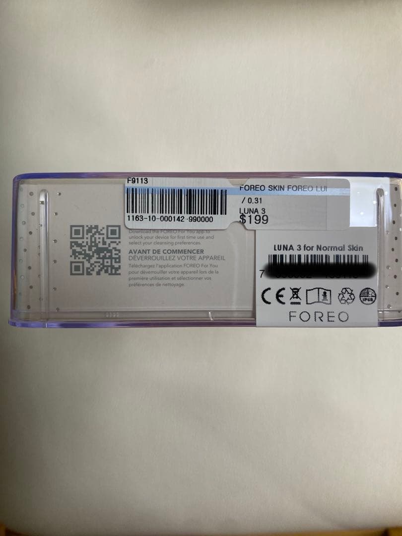 新品未使用　FOREO LUNA 3 ピンク