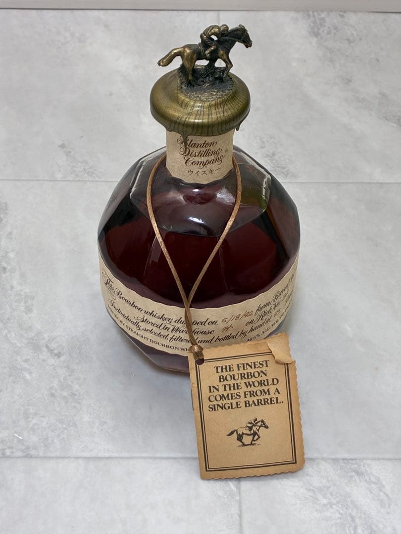 『1992年製』Blanton'sブラントン　シングルバレルバーボン