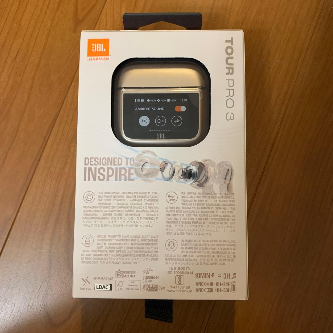（新品未開封）JBL TOUR PRO 3 ワイヤレスイヤホン