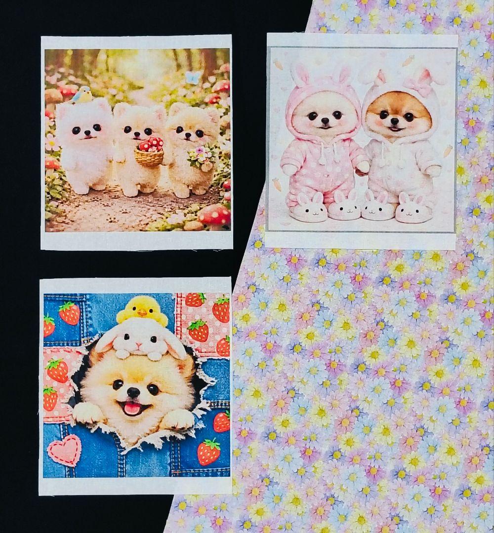 【受注制作】両面ミニトート2点、両面ミニトート（内側あり）1点