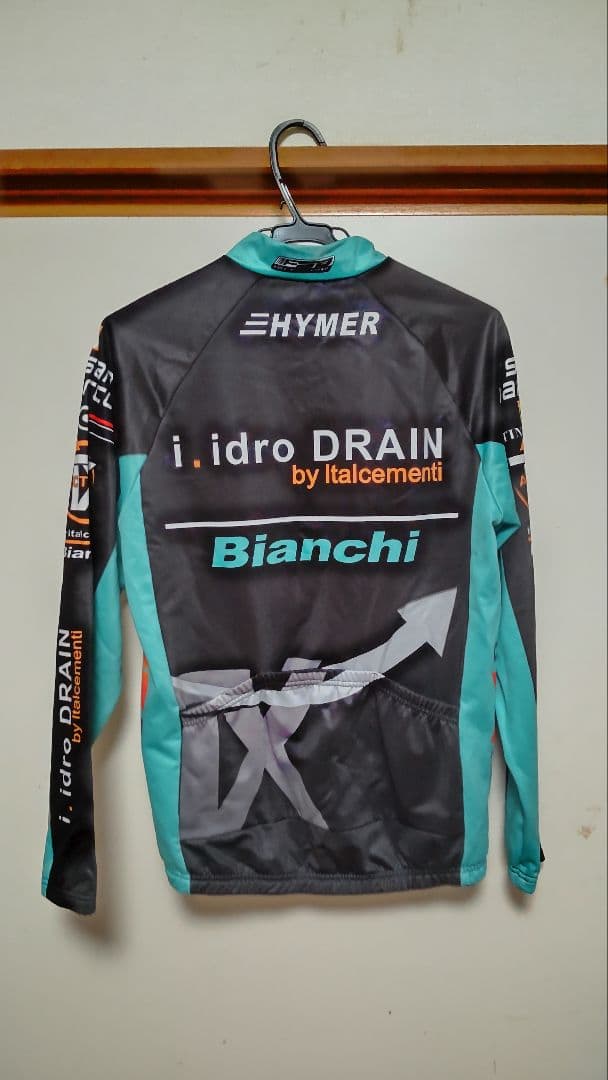 Bianchi i. サイクルジャケット長袖、半袖と ビブタイツセット、サイズM