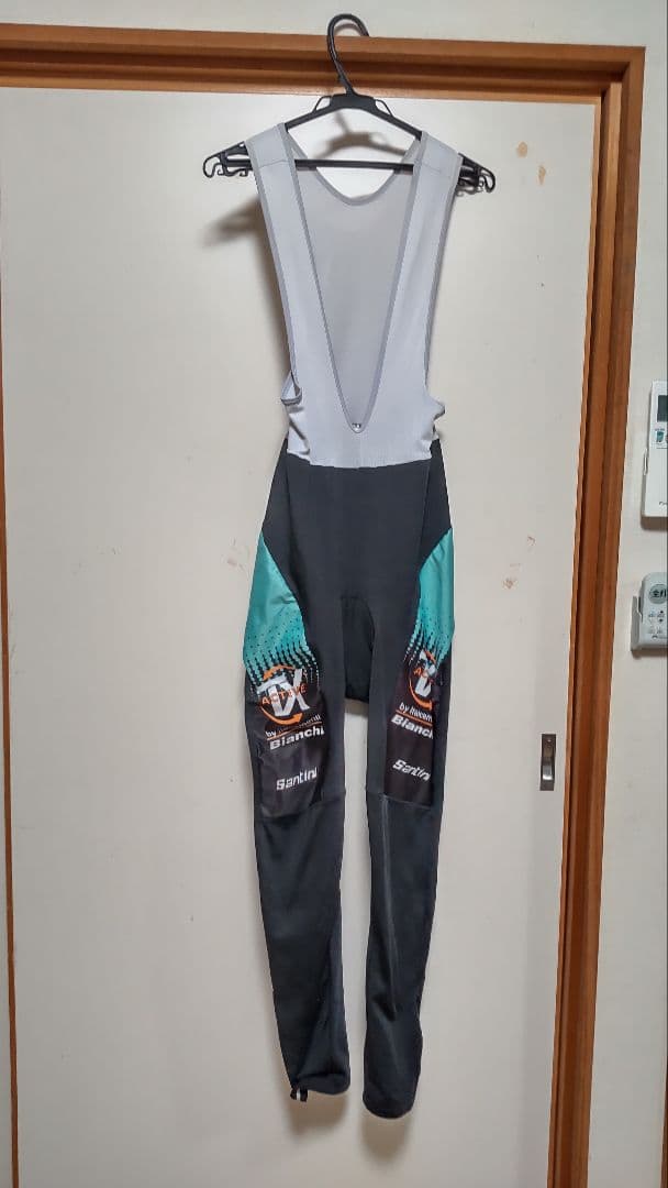Bianchi i. サイクルジャケット長袖、半袖と ビブタイツセット、サイズM