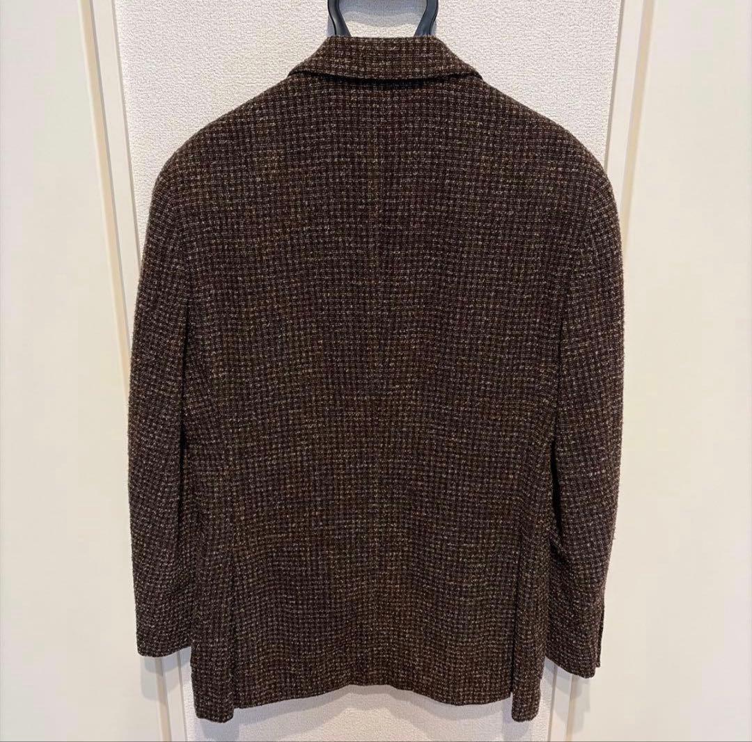 y*a様 【BEAMS F】オリジナル ブラウン ツイード テーラードジャケット