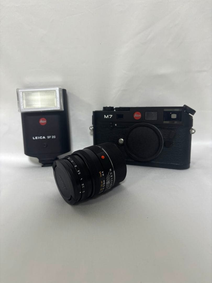 【未使用】ライカM7ブラック0.72ズミクロンf2/50ブラック セット