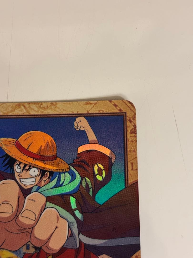 【美品】ワンピース　ハイパーバトル　カードダス　ルフィ　ザ・ルーキーC520