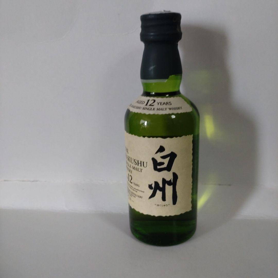 サントリー白州12年　新品５０ｍｌ入り