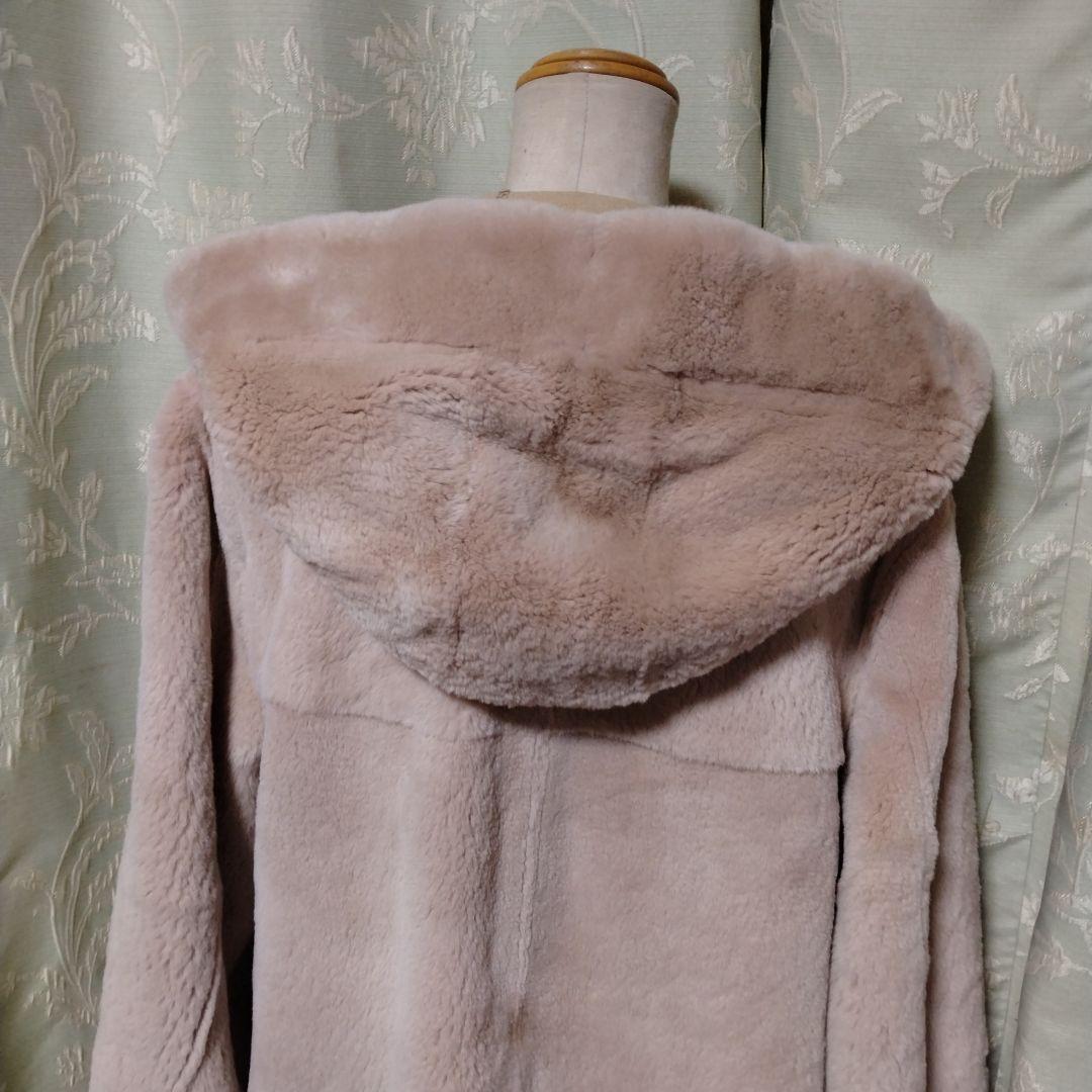 新同使用感無✩レッキス✩フード有✩リバーシブル✩ファーコート✩VITONACCI