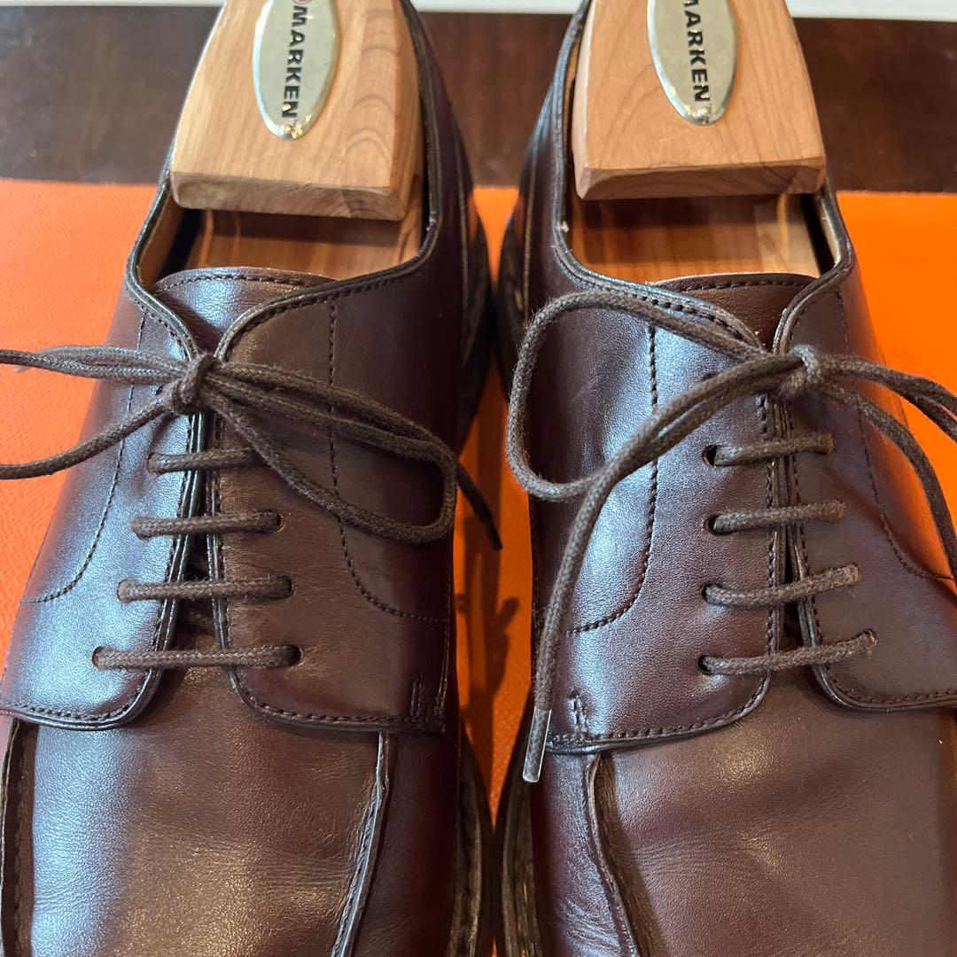 Berwick 4477 Uチップ ダークブラウン UK7 ラバーソール