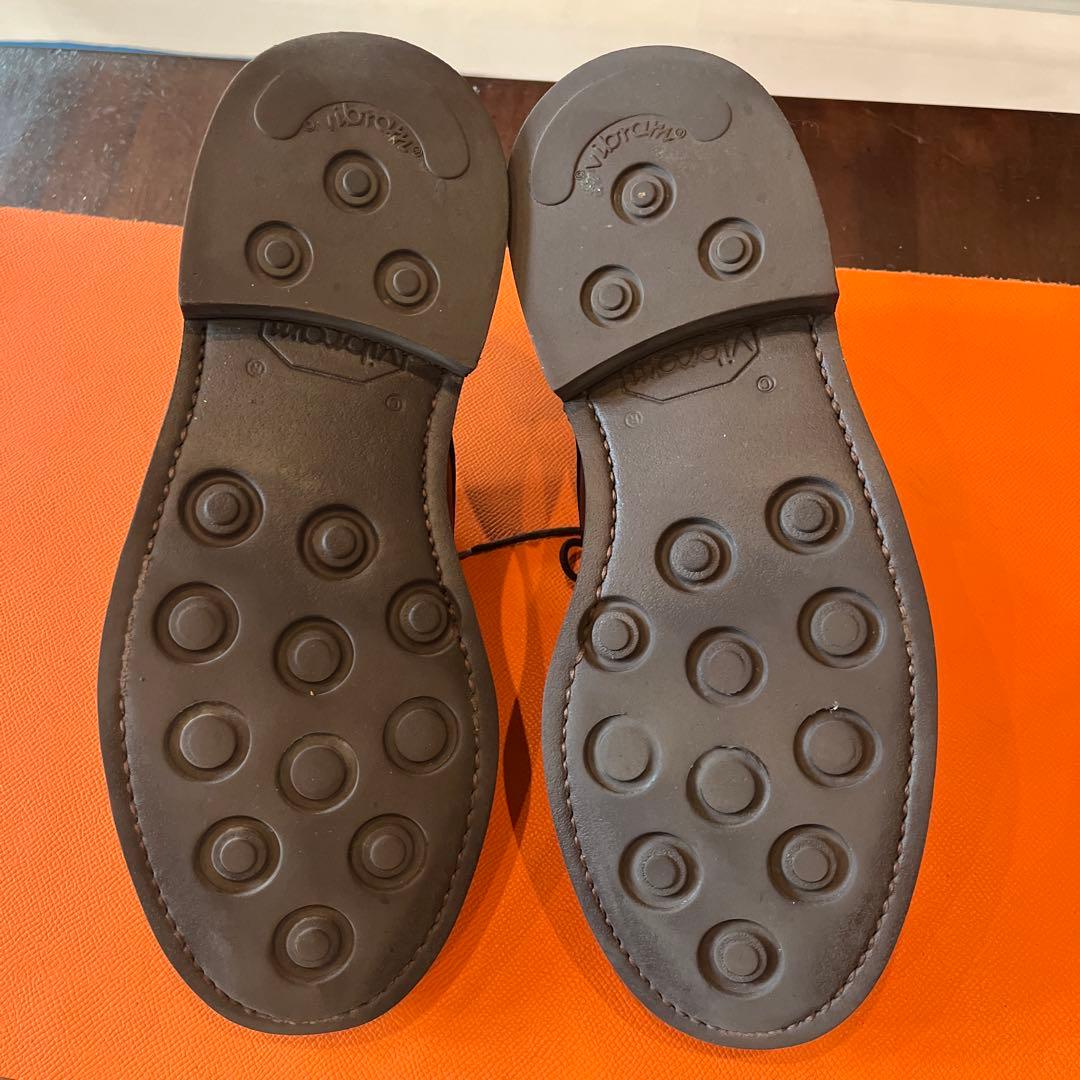 Berwick 4477 Uチップ ダークブラウン UK7 ラバーソール