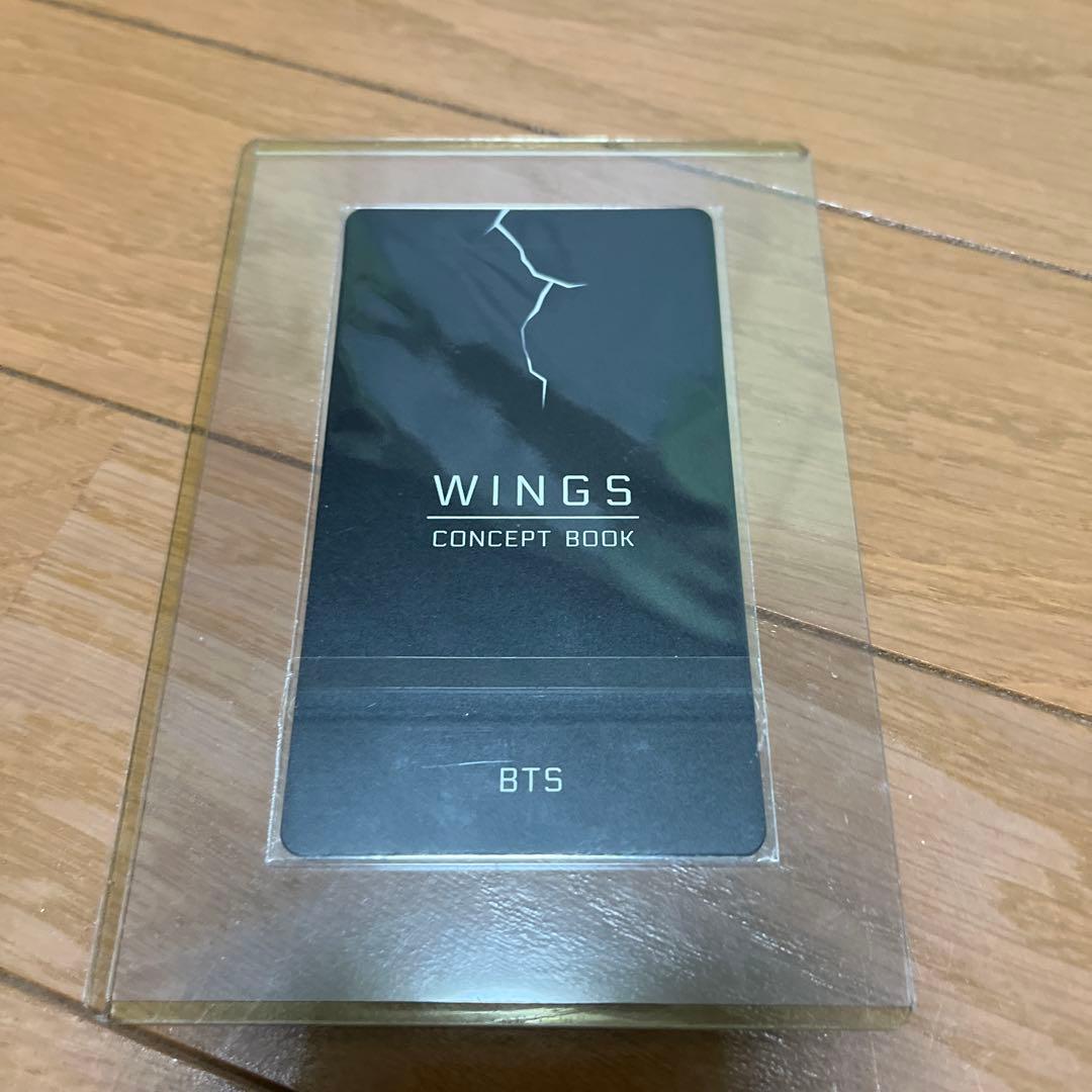 BTS Wings コンセプトブック　レンチキュラー　トレカ　ユンギ　未開封