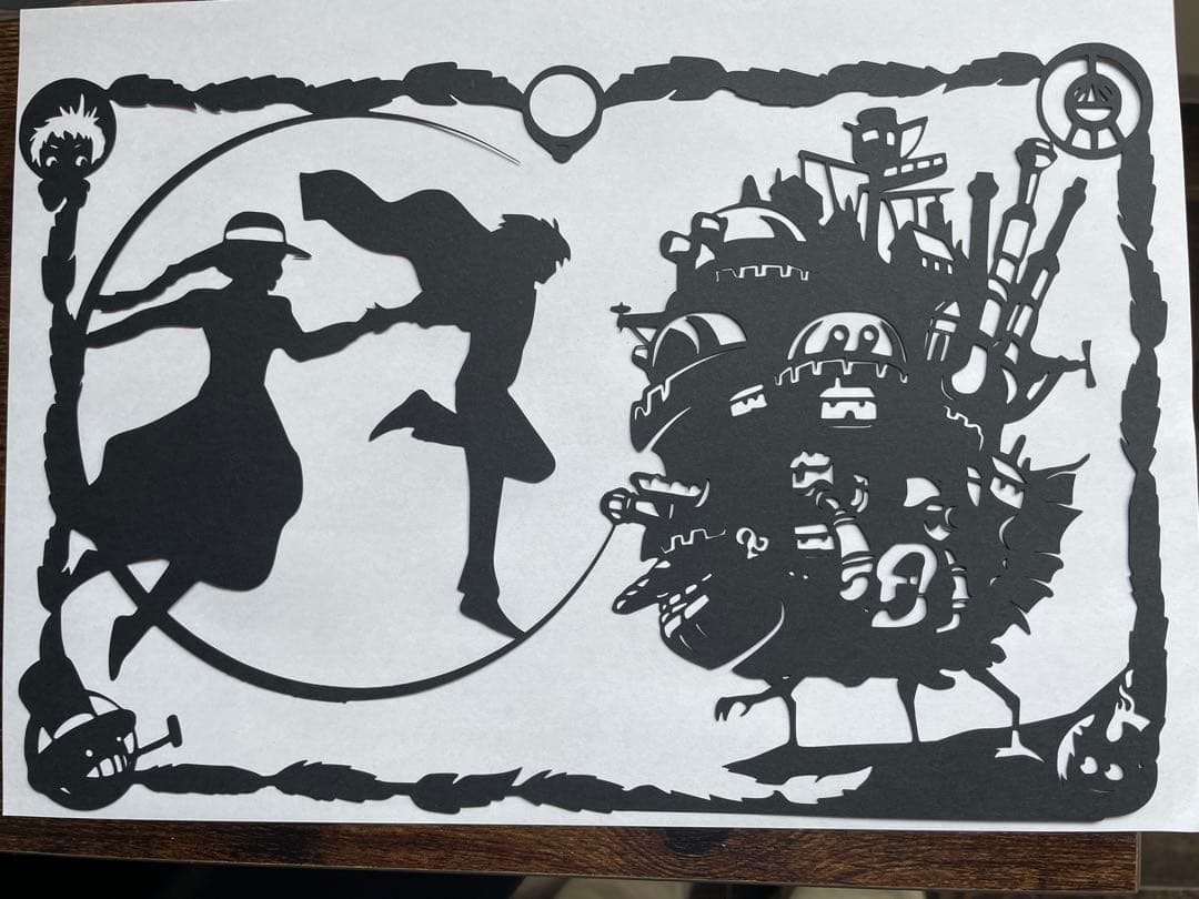 フラップターがいっぱい4種➕おまけ（切り絵）