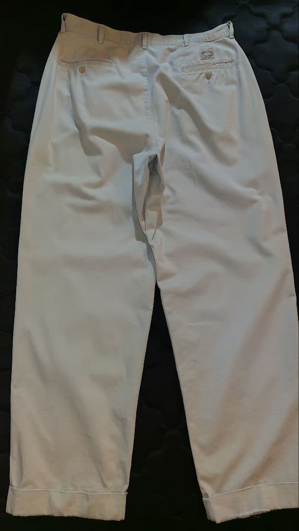 格安usa製 米国製 2タック ラルフローレン チノパン ゴールデンサイズ