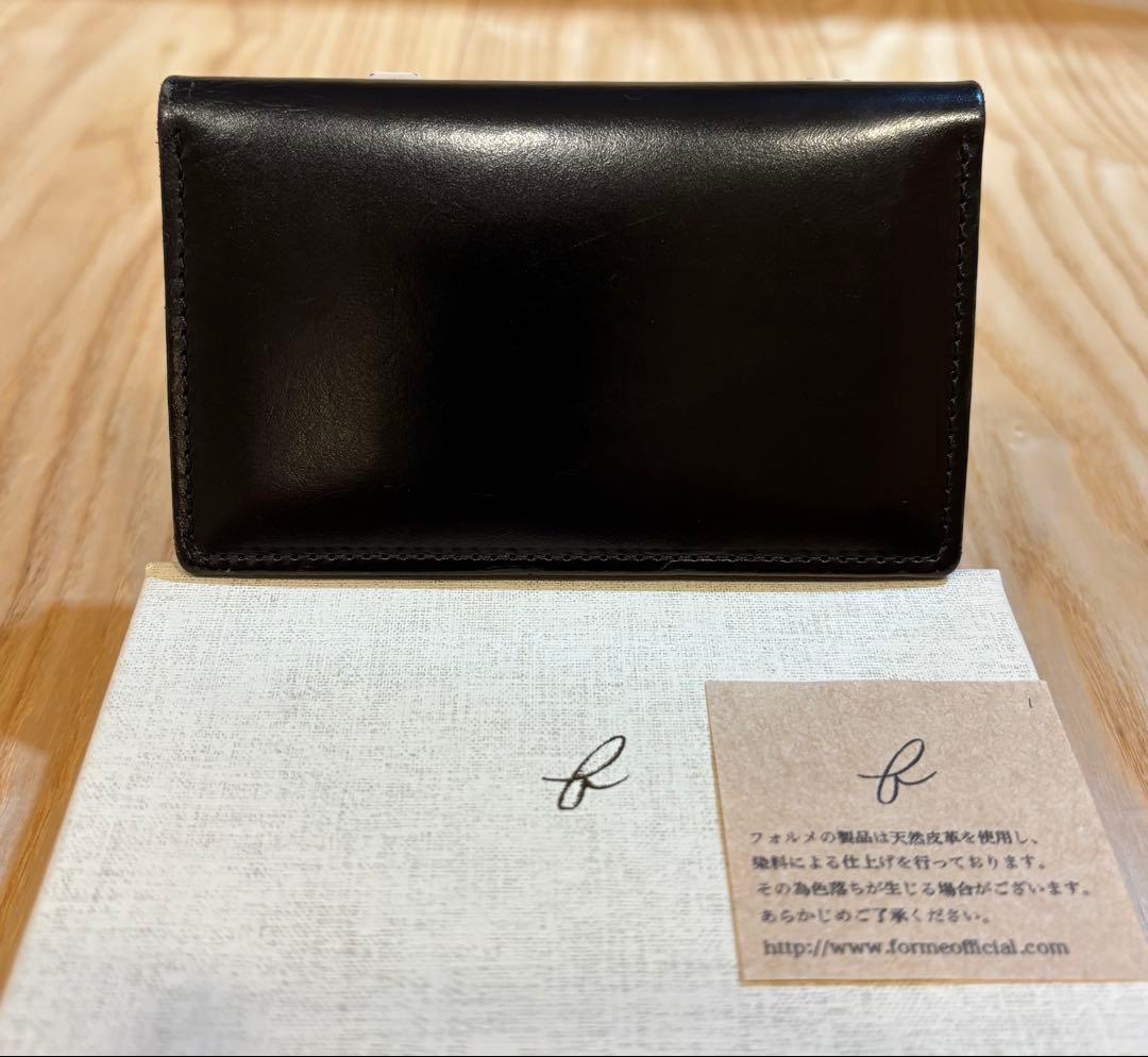 forme Card Case ブライドルレザー フォルメ 名刺入れ