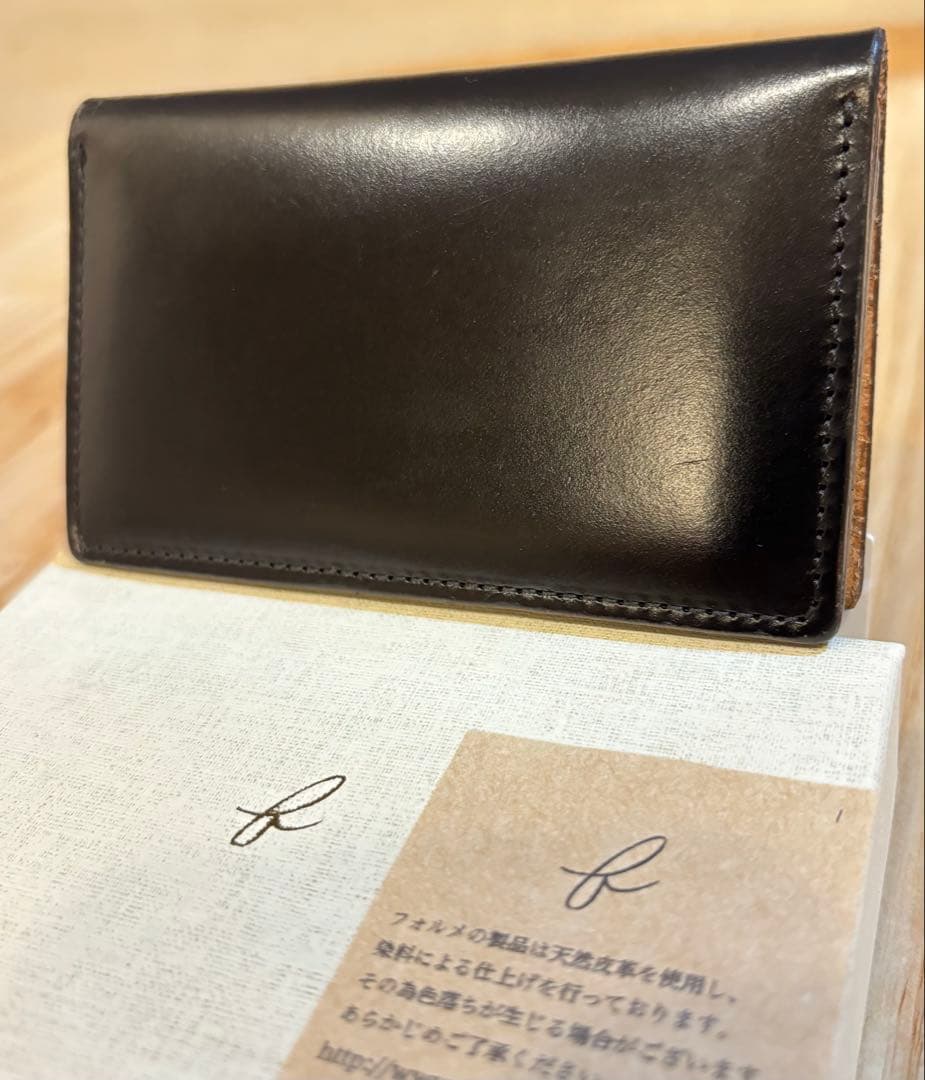 forme Card Case ブライドルレザー フォルメ 名刺入れ