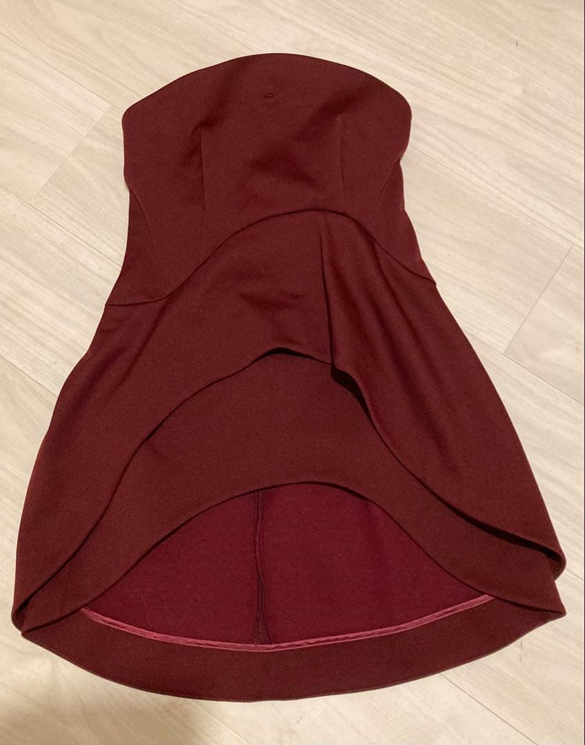 マメクロゴウチ Mame Kurogouchi 2025ＦＷ ビスチェ