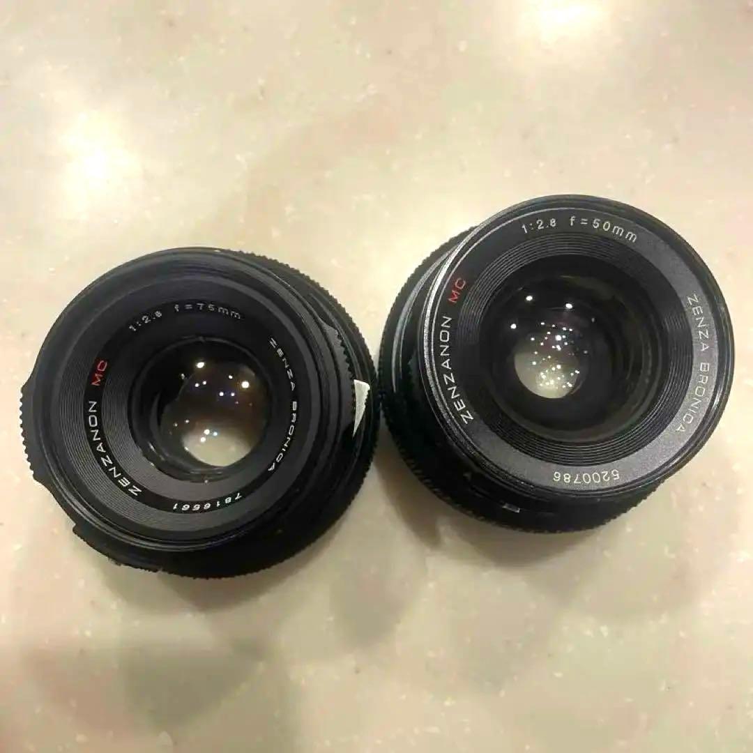 ゼンザブロニカ　ZENZANON 50mm F2.8 75mm F2.8
