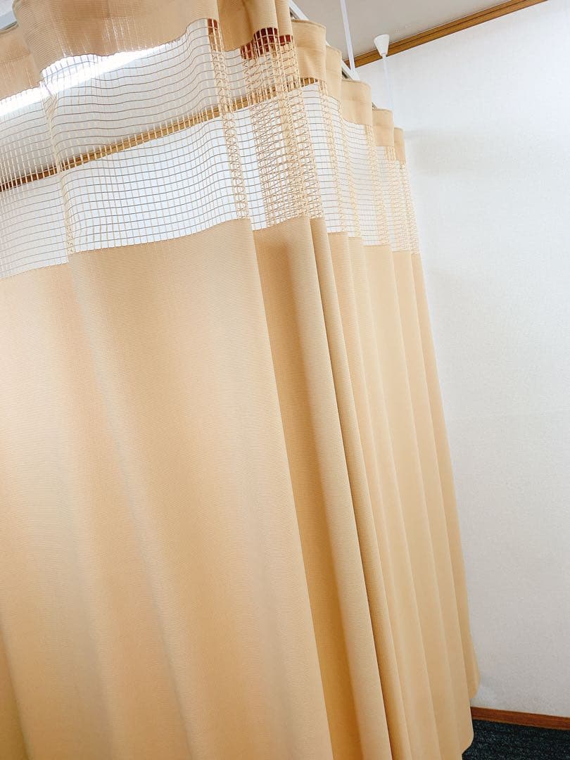 超美品！医療用カーテン　ベージュ