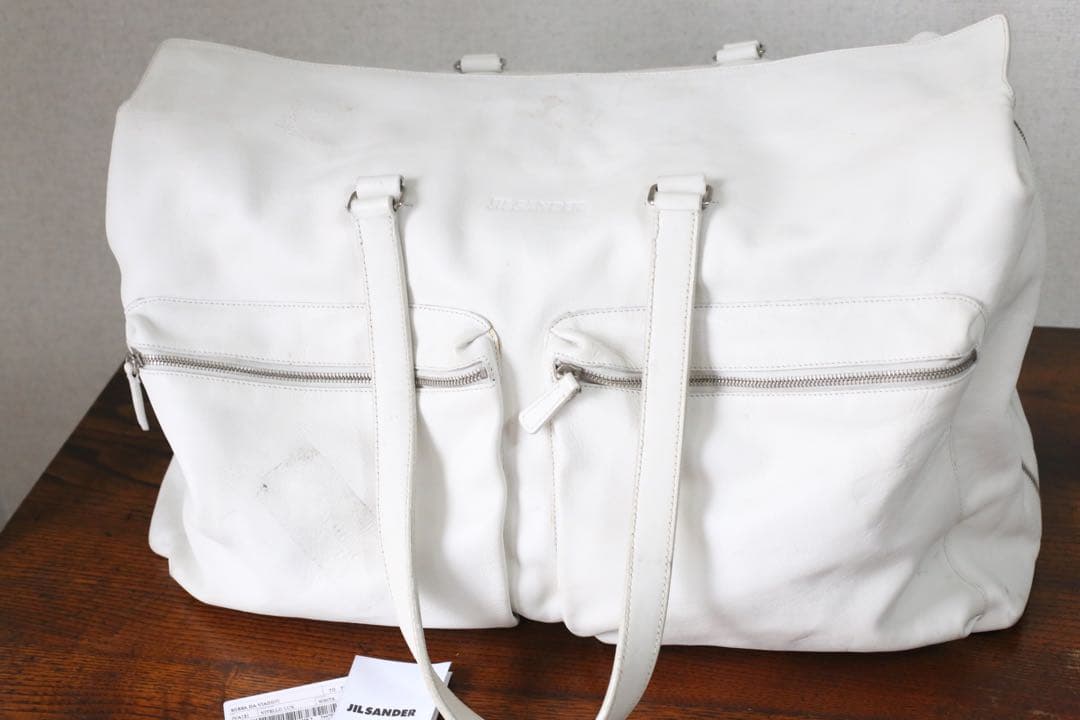 バッグ 00s JIL SANDER leather hand bag archive