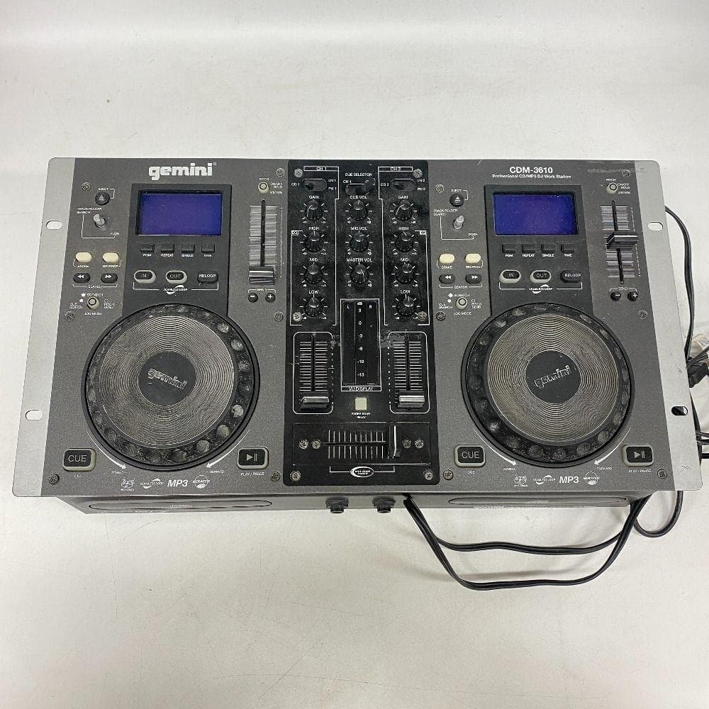 Gemini CDM-3610 DJ ワークステーション