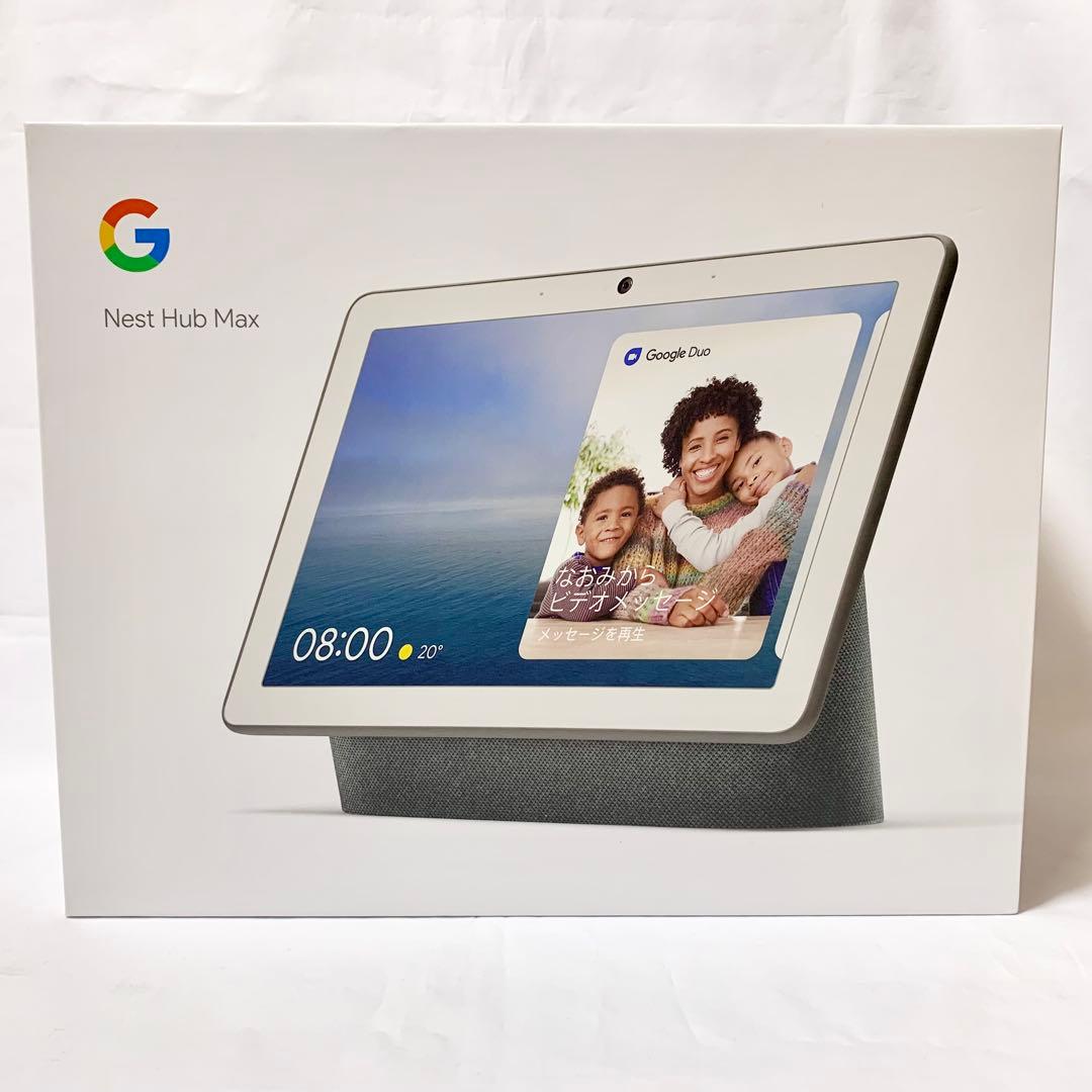 スピーカー・ウーファー Google Nest Hub Max CHARCOAL GA00639-JP