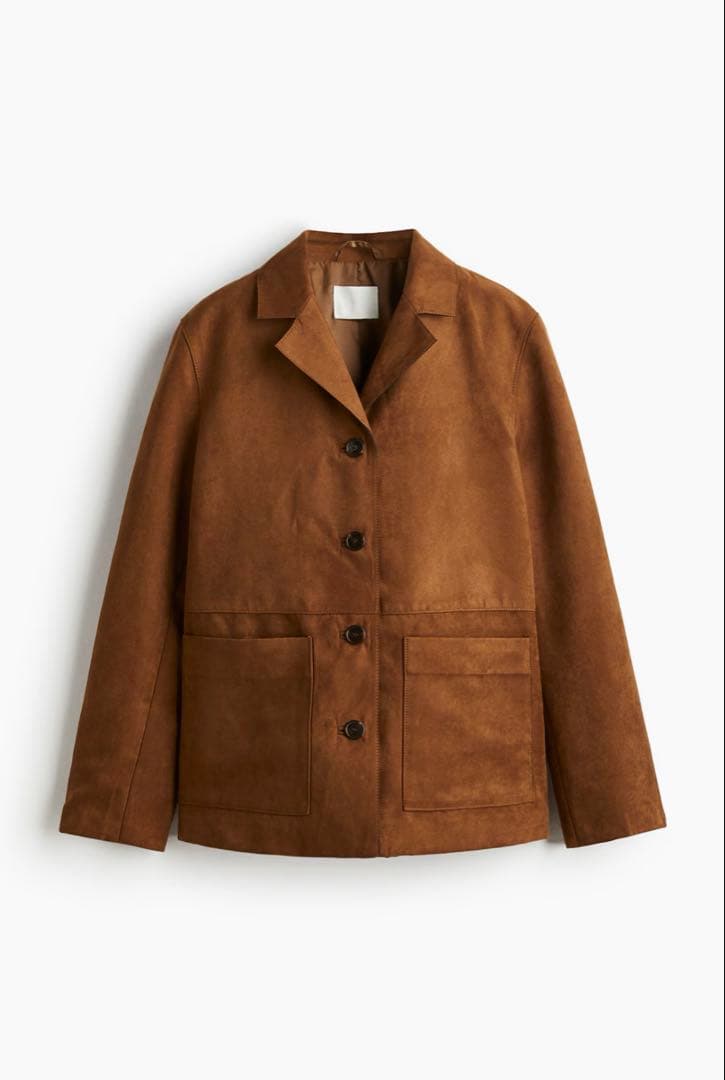 【新品タグ付】  スエードジャケット