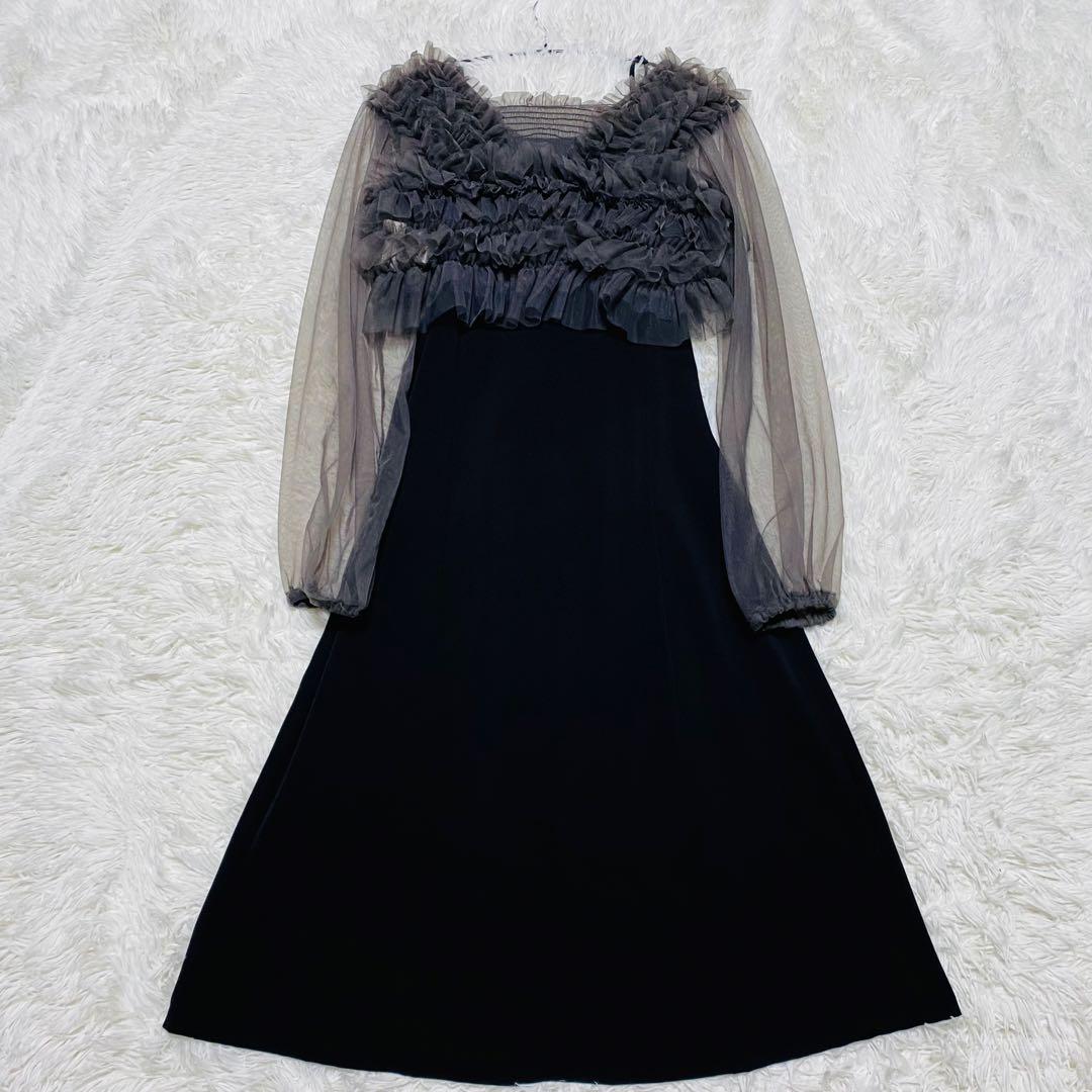 美品♡ディスコート【オケージョン】チュールセットキャミワンピースPSサイズ